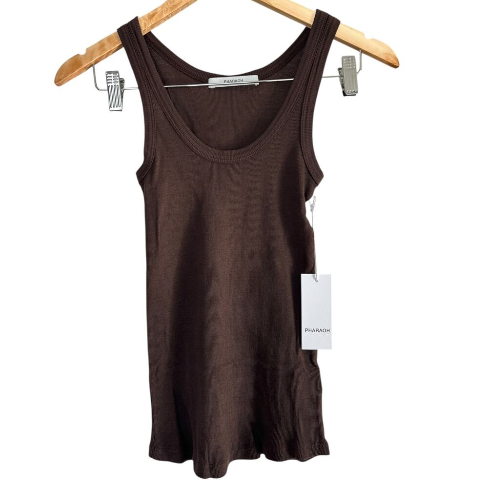 Pharaoh Collection Cass Tank in Lightweight Rib Size 0/XS NWT - Picture 3 of 6